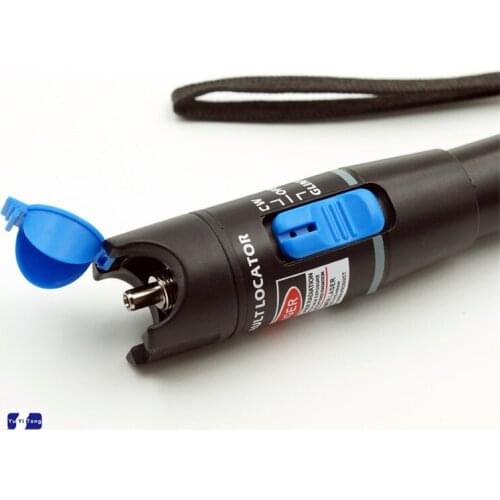 Red light source fiber test pen FTTH 1MW red pen red light source 5 km red pen metal Testing Tool For CATV /FTTH