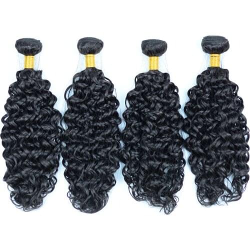 Adorable Synthetic Hair Bundles / Water Wave Loose wave10-26inch Perm Able Natural Weave African Afro Extension
