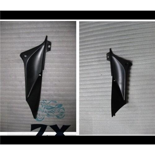 A pair unpainted Motorcycle fairing Air Duct Tube Cover For Yamaha YZf R1 2002 2003 r1 Dush trim ram air cover ZXMT