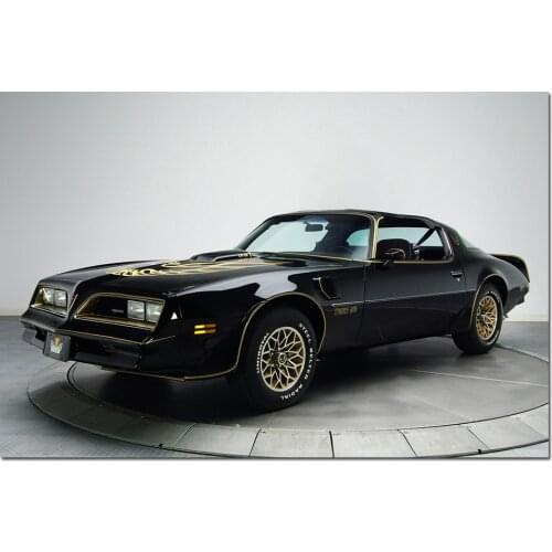 Pontiac Firebird Classic Car Poster Print for Home Decor Wall Art Picture For Living Room Decor Canvas Painting