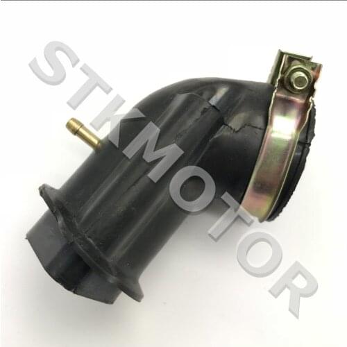 Carburetor Intake Manifold Rubber Pipe For GY6 125CC 150CC ATV Moped Go kart
