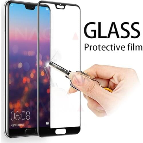 Protective Glass on the For Huawei P20 Lite P20 Pro Tempered Screen Protector 0.26mm 2.5D Edge Glass For Huawei P20 Lite Film