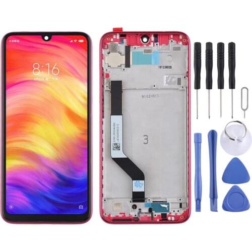 LCD Screen and Digitizer Full Assembly with Frame for Xiaomi Redmi Note 7 / Redmi Note 7 Pro