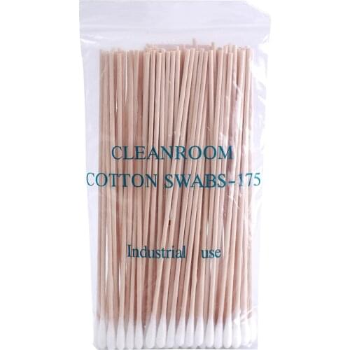 100Pcs/Pack Multifunctional 15cm Gun Cleaning Cotton Swabs Kit Long Round Swabs Tactical Hunting Rifle Pistol Gun Cleaning Tool