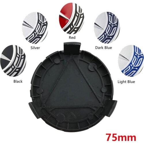 4pcs 75mm Car Wheel Center Cover for Mercedes Benz GLE GLK SLK CLA CLK W203 W204 W205 W209 W210 W211 W212 Hub Caps Accessories