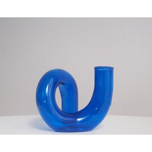 Flower Vase for Home Decor Glass Vase Flower Glass Terrarium Table Ornaments Desktop Nordic Vase