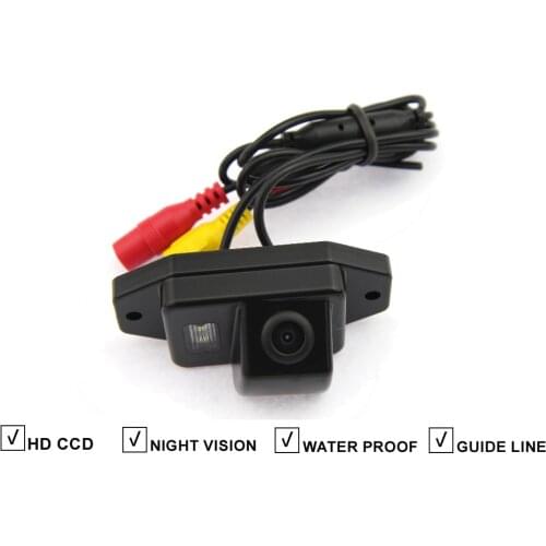 Car Reverse Rear View Camera For Toyota Land Cruiser 120 Prado 2700 Parking Backup Camera Guide Line Night Vision Water Proof