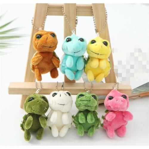 Little NEW Year Gift Toy , Key Chain Tortoise Plush Toy , Size 5CM Stuffed Plush Turtle Doll
