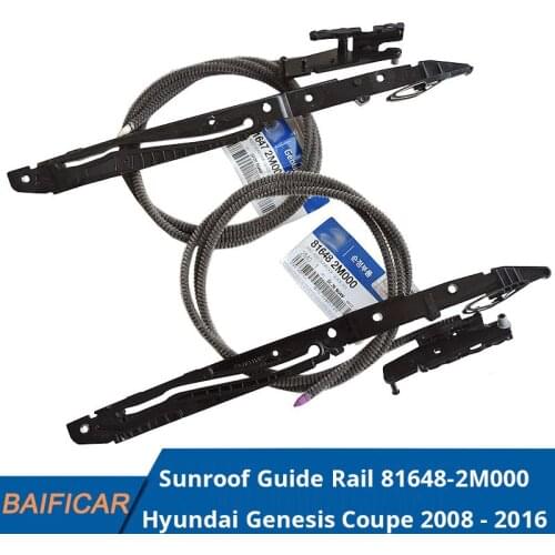 Baificar Brand New Genuine Sunroof Guide Rail 81647-2M000 , 81648-2M000 For Hyundai Genesis Coupe 2008 - 2016