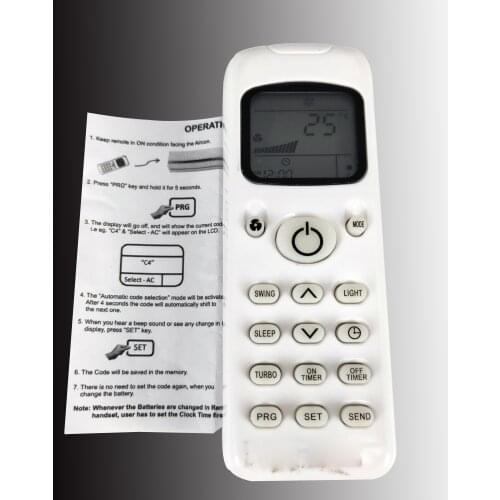 New Universal AC Remote Controle Replacement for voltas Air Conditioner Conditioning controle Fernbedienung