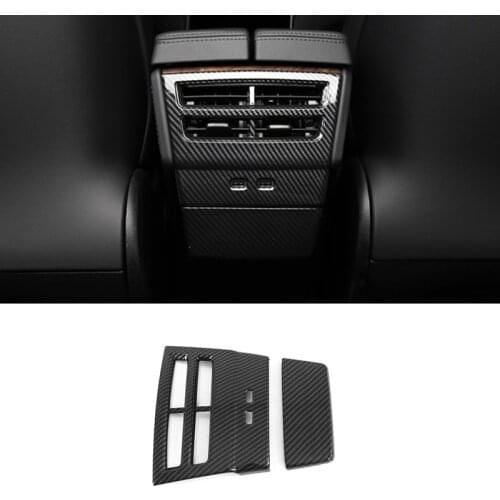 Steering Wheel Windows Control Panel Back Air Vent ABS Decoration for Tesla Model S X 2014-2019 Car Interior Upgrade Accessories