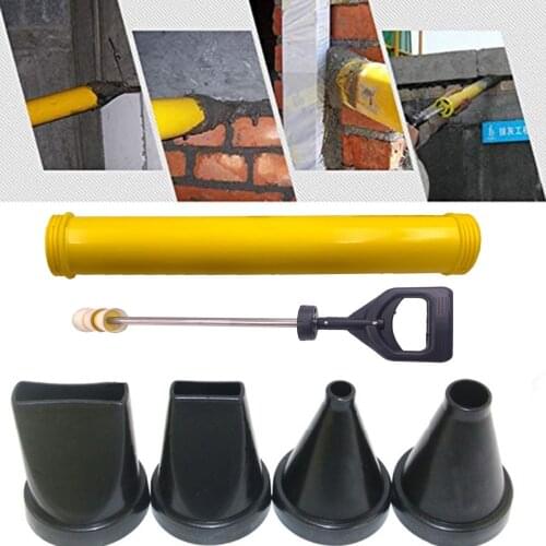 Cement mortar caulking gun round flat mouth cement grouting door and window grouting plug seam filling machine