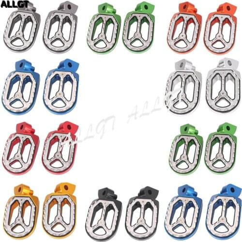 For Yamaha YZ85/125/250 1999 -2015 Racing Foot Pegs Footrests Wide Fat Dirt Bike