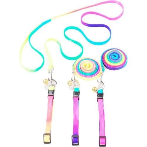 Adjustable Small Pet Dog Leash For Dogs Pet Product Puppy Lead Walk Out Hand Strap Collar For Cat Rabbit Dog Leash