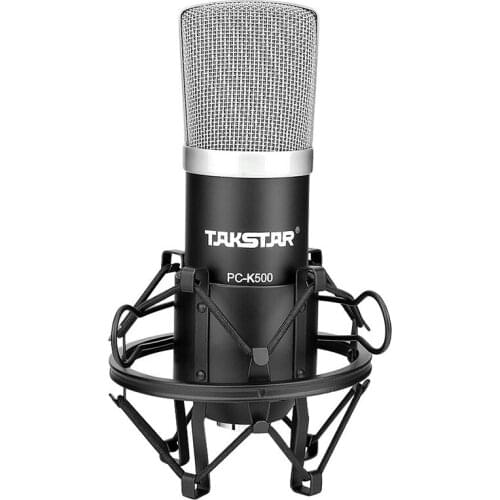 TAKSTAR/T&S PC-K500 Computer Recording Condenser Microphone Cardioid XLR balanced output 48V Phantom Power