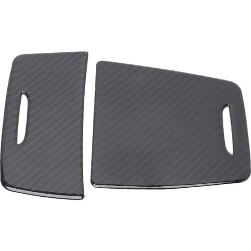 Carbon Abs Center Storage Box Panel Trim Ashtray Cover Car Stickers for Mercedes Benz Cla Gla a Class W117 W176 A180 2014-2017