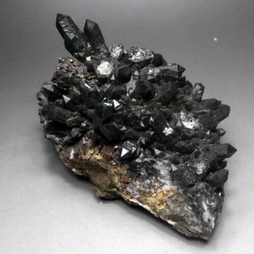 1931g Prasem Prase Green Quartz Cluster - crystals and stones healing Mineral specimen Home Decor feng shui decoration