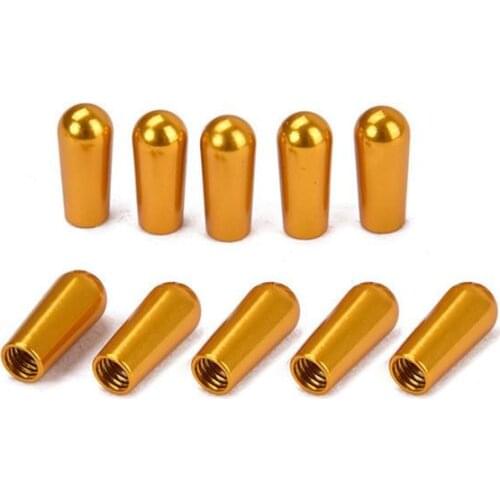 10 Pcs/set Switch Knob Aluminum Alloy Guitar Accessories for Lp Gibson Iephone Guitar Guitarra Stringed Musical Instrument