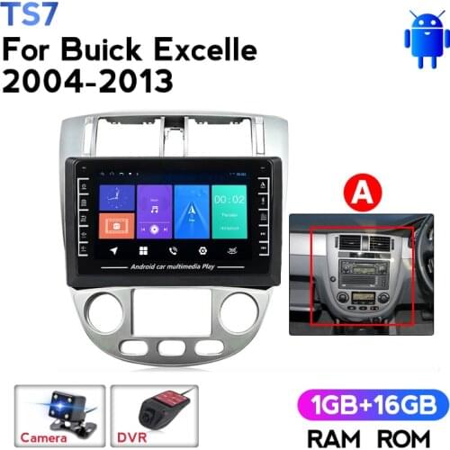 1280x720 2 Din Android Car Radio Player Navigation Stereo Multimedia for Chevrolet Lacetti J200 BUICK Excelle Hrv with Camera