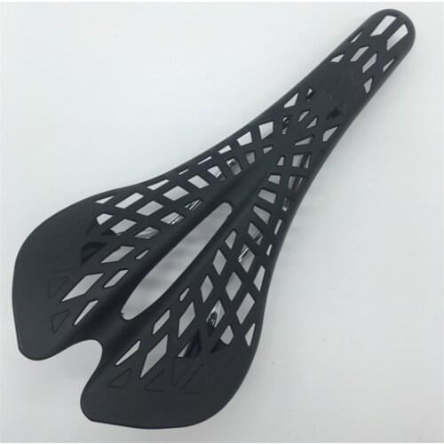 Hollow Breathable Bicycle Saddle MTB Road Bike Superlight Plastic Saddle Shock Absorption Bicycle Seat For Men Women