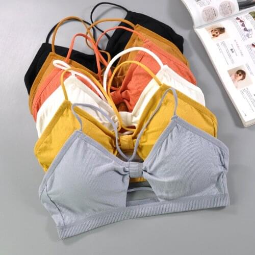Gym Bra Sports Tops Cross Women Backless Bra For Fitness Yoga Sportswear Padded Underwear Workout High Elastic Free Size Tops