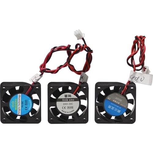 3d printer part fan 4010 2pins 40mm 40x40 x10 mm 4cm graphics card DC 5V / 12V / 24V 4010 2P 1pcs