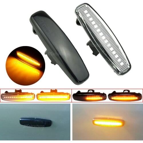 2Pcs Dynamic Side Marker Turn Signal Light for Infiniti EX25 EX35 EX37 FX35 FX37 FX50 for Nissan Fuga Murano Pathfinder Skyline