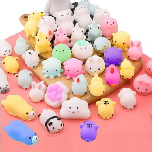 Animal Pinch Music Squeeze Toy Vent Doll Whole Person Decompression Toy TPR Super Cute Little Doll