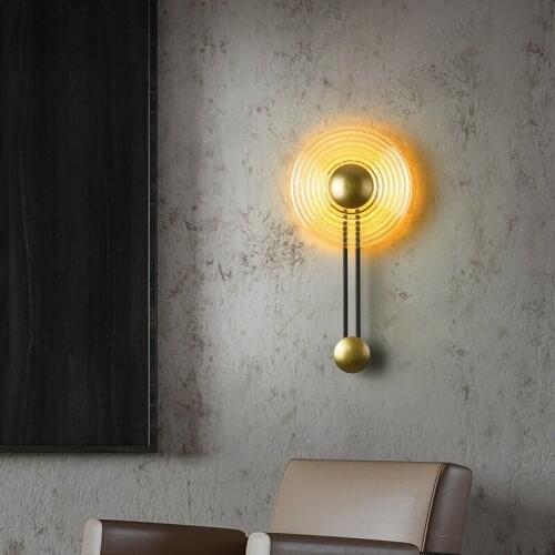 Nordic Minimalist Wall Light TV Wall Living Room Decoration Wall Lamp Stairs Bathroom Decor Bedside Lamp Indoor Lighting Fixture