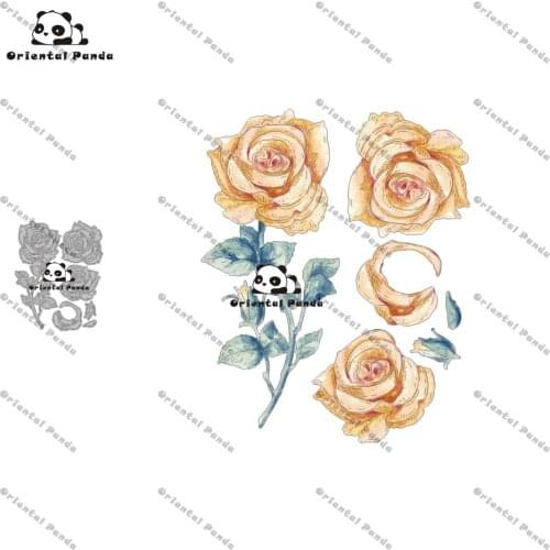 New Dies 2020 Rose Metal Cutting Dies diy Dies photo album cutting dies Scrapbooking Stencil Die Cuts Card Making frame die