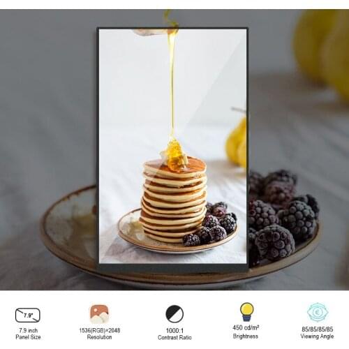 Original Sharp LQ079L1SX02 LCM Module 7.9 Inch MIPI Interface 50 Pins Lcd Screen Display Withtouch 450 Nits