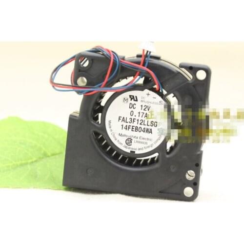 Original fal3f12llsg 5020 5cm 12V 0.17a three wire blower turbine centrifugal fan