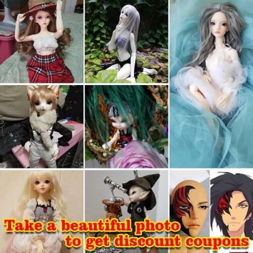 Buyer show BJD Doll Event Take a Beautiful Photo to Get Discount Coupons
