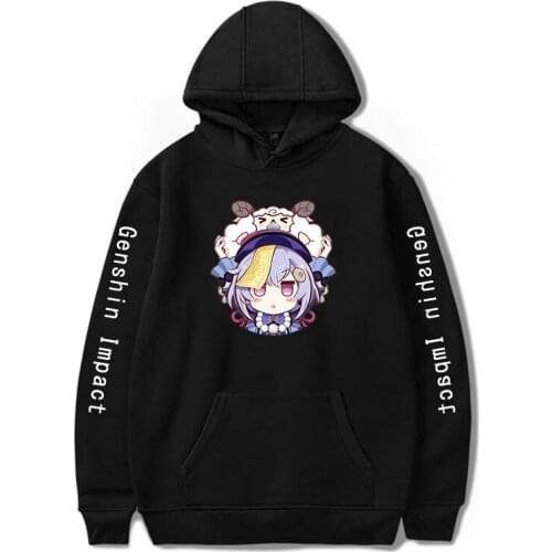 Genshin Impact casual Hip Hop Cool Print Hoodies Hot Game Graphic Fashion Sweatshirts Plus Size Streetwear Fashion Top Women/Men