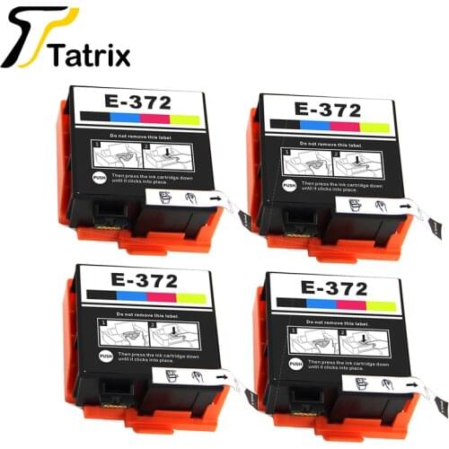 Tatrix T372 T3720 Premium Color Compatible Inkjet Ink Cartridge for Epson PictureMate PM520 Photo Printer