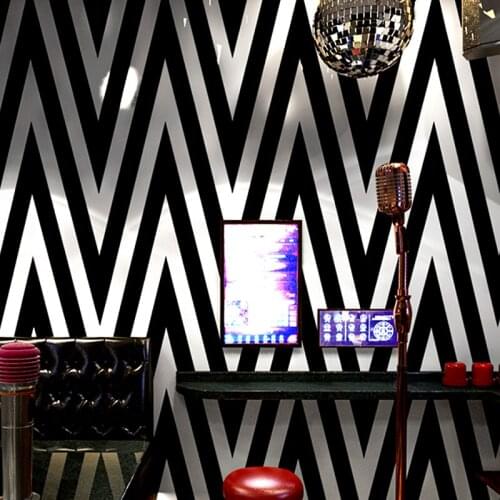 Modern Reflective Abstract Wallpapers Geometric for Theme Bar KTV Room Background Walls Waterproof PVC Mural carta da parati 3d
