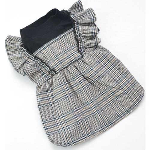 Winter Cat Dog Dress Puppy Small Dog Clothing Yorkshire Pomeranian Shih Tzu Maltese Bichon Poodle Schnauzer Clothes Skirt Outfit