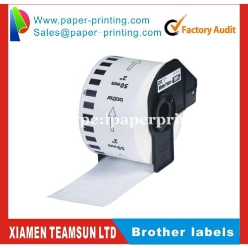 10x Rolls Brother Compatible Labels DK-22223 with Permanent cartridge 50 x 30.48m dk 22223 dk22223 Thermal paper