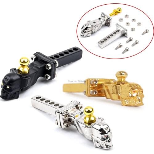 1/10 Scale Accessories Metal Tow Hook Trailer Hitch for RC Crawler Car Traxxas TRX4 TRX6 Axial SCX10 90046 03007 GEN 8 86100
