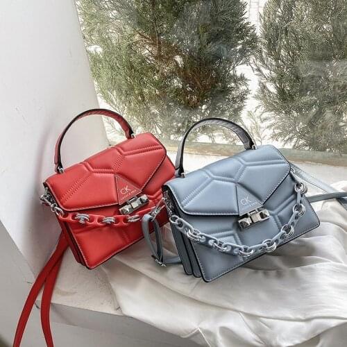 Brand womens shoulder bag luxury design ladies messenger bag PU new product female handle leather lipstick phone bags for 2021