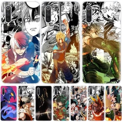 My Hero Academia Deku Phone Case for Xiaomi Redmi Note 9S 8T 8 7 8A 7 7A 6A 4X S2 MI 10 9 8 CC9 Lite F1 Pro Fashion Cover Capa