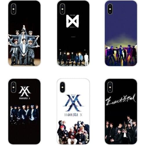 For Xiaomi Mi4 Mi5 Mi5S Mi6 Mi A1 A2 5X 6X 8 9 Lite SE Pro Mi Max Mix 2 3 2S Accessories Phone Case Covers MONSTAX Monsta X kpop