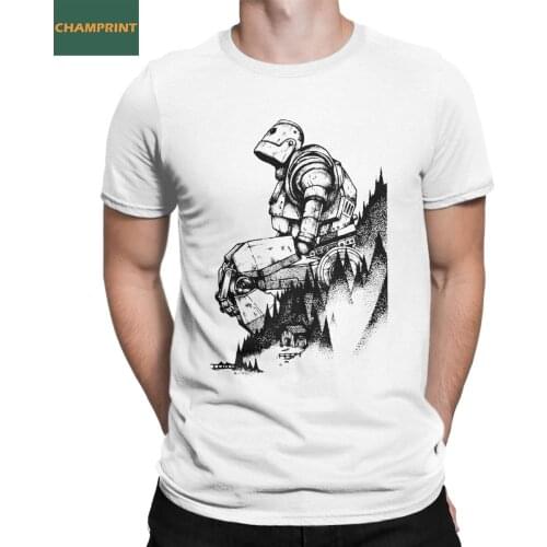 Mens Iron Giant T Shirt 100% Cotton Clothes Novelty Short Sleeve Round Collar Tee Shirt Gift Idea T-Shirt