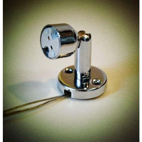 Desk lamp Showcase Counter Spotlight Bracket MR16 GU5.3 Light Holder Base 20PCS