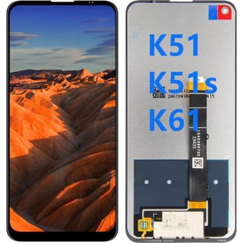 Original LCD For LG K51 /K51s / K61 LMQ630EAW LM-Q630EAW LCD Display Touch Screen Digitizer Assembly