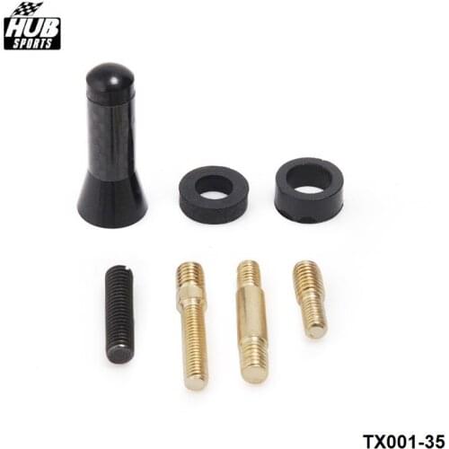 - Arrival Black Carbon Fiber L:3.5cm Car Antenna Radio Car Aerials Car Decorations For Toyota MR2 MK2 HU-TX001-35