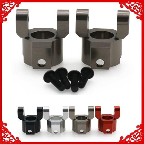 Alloy front C hub carrier Axle Housing End Set for rc hobby model car 1:10 HPI Venture FJ Cruiser crawler upgraded parts