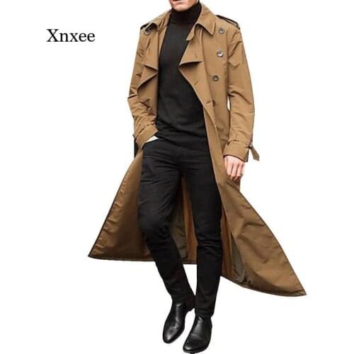 Мужские длинные тренчи Xnxee China At AliExpress