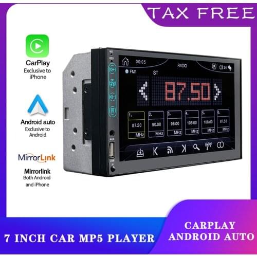 2 din GPS Navigation Car Stereo 8 Inch Car Radio Support Mirror Link Car Radio Stereo Remote Control Built-in Bluetooth FM Radio