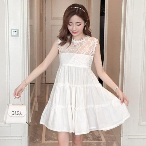 2018 New Brand Summer Maternity Dress Woman Brief A-Line Large Size Dresses Pregnant Woman Large Clothing MD-00498